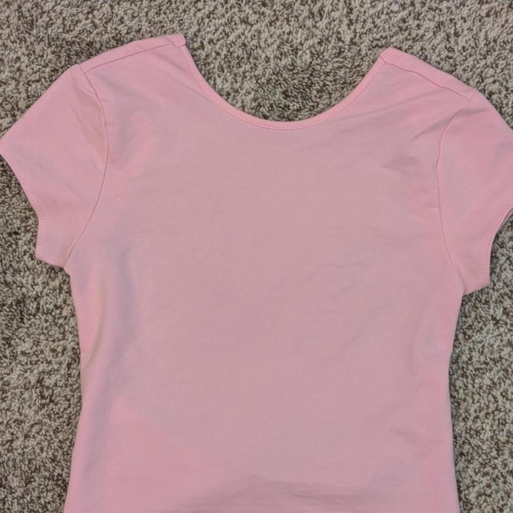 Edikted open‎ back baby tee, Sz S